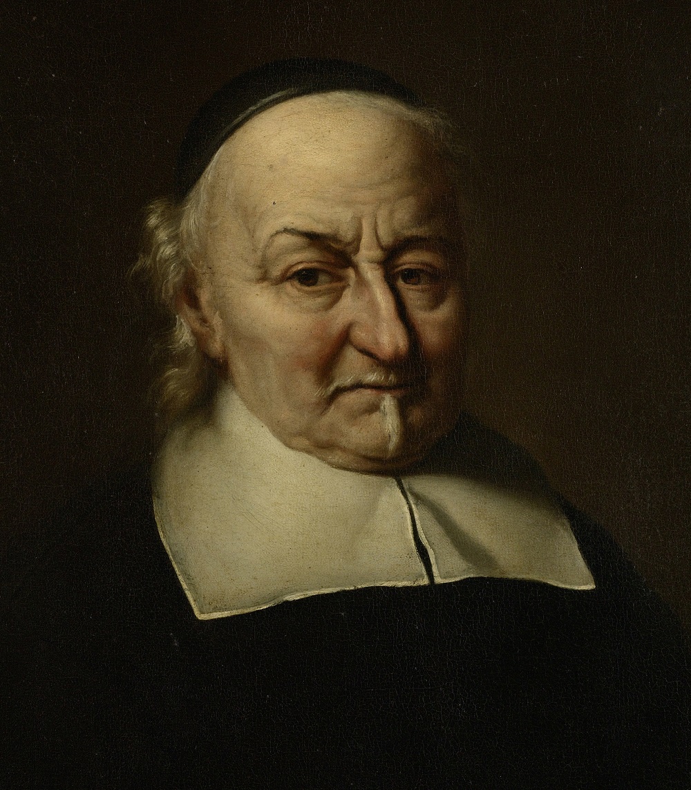 Portret van schrijver Joost van den Vondel