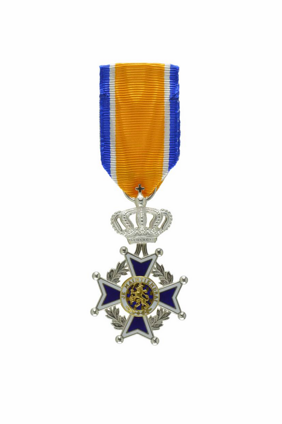Onderscheiding lid in de orde van Oranje Nassau
