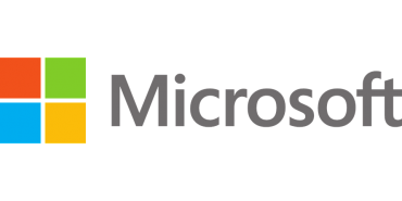 Het logo van Microsoft