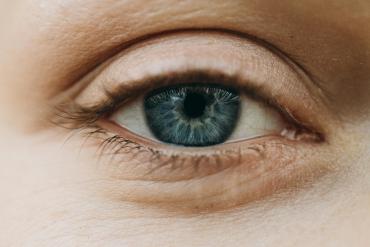 Close up van een oog