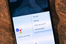 Smartphone met Google Assistant
