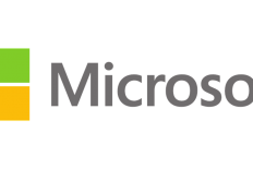 Het logo van Microsoft