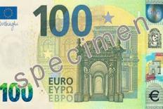 Nieuw biljet van 100 euro