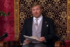 Willem-Alexander leest Troonrede voor